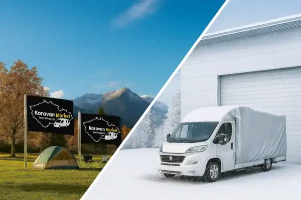 Jak zazimovat karavan nebo obytný vůz: Kompletní průvodce krok za krokem